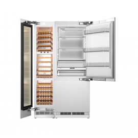 BERTAZZONI RWBM4575S5FPNS Εντοιχιζόμενος Ψυγειοκαταψύκτης + Κελάρι Κρασιών